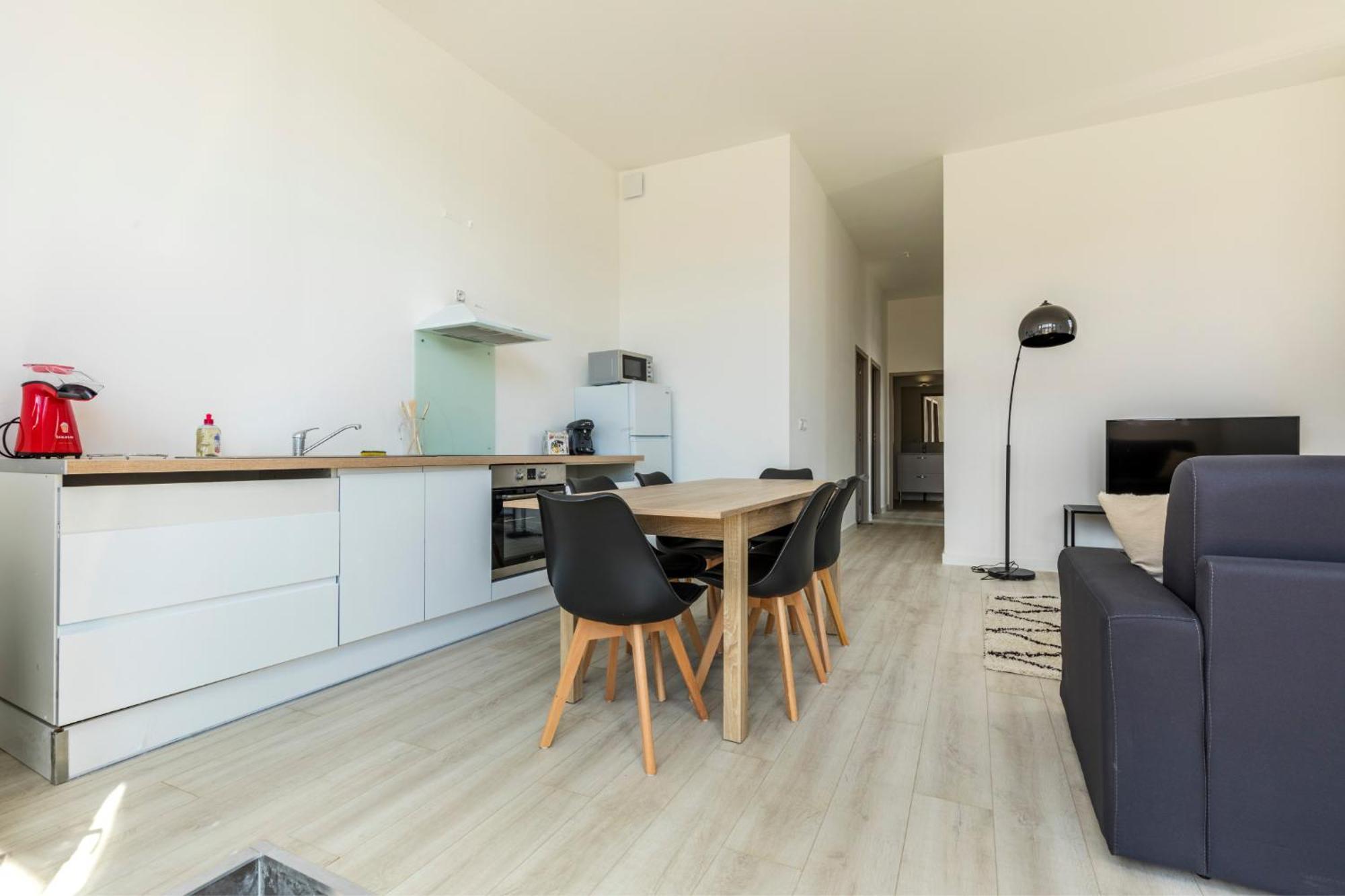 Le Sicre - T3 Confort, Centre Castelsarrasin, Parking Exterior foto